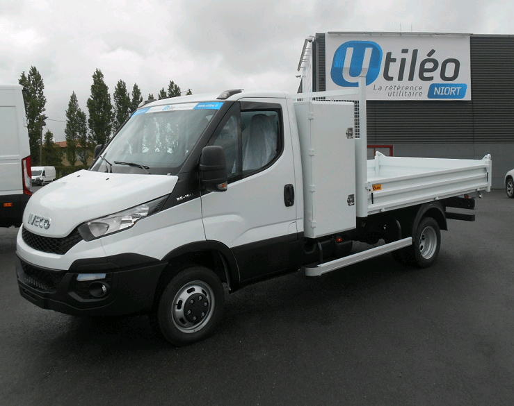 IVECO DAILY 35C16 H3.0 PACK BUSINESS SIMPLE CABINE BENNE + COFFRE