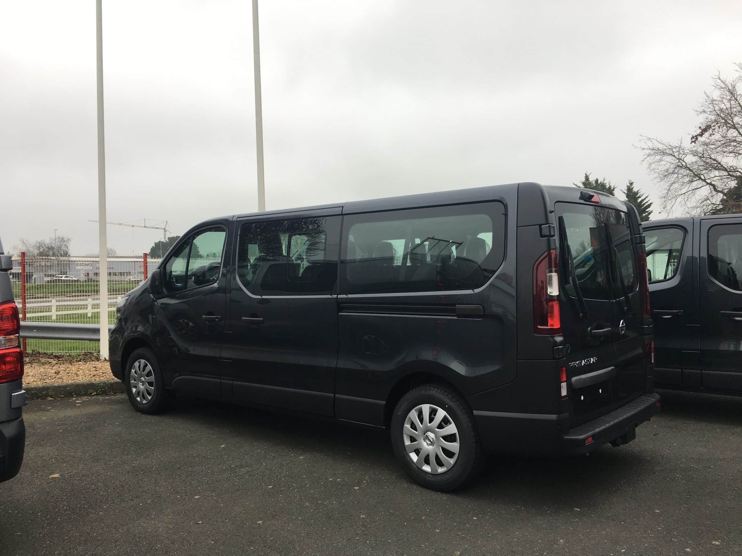 Util'rent - Location Longue Durée LLD - Minibus 9 places - Nissan Primastar Combi 2