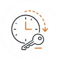 Picto abandon hors horaires - Location de camions de déménagement, voitures et utilitaires