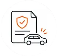 Picto rachat de franchise - Location de camions de déménagement, voitures et utilitaires